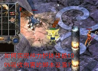 ���ʵ���������弼��100%�����˺��Ľű����ã�