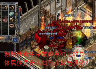 翱翔传奇中荣誉勋章41号的具体属性是什么如何获取与强化? 翱翔传奇中荣誉勋章41号的具体属性是什么如何获取与强化?