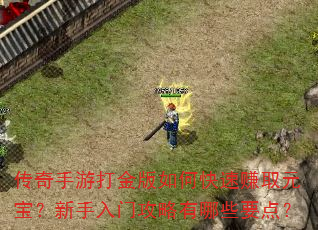 传奇手游打金版如何快速赚取元宝?新手入门攻略有哪些要点? 传奇手游打金版如何快速赚取元宝?新手入门攻略有哪些要点?