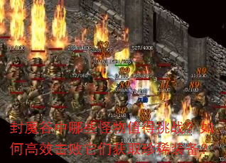 封魔谷中哪些怪物值得挑战?如何高效击败它们获取珍稀装备? 封魔谷中哪些怪物值得挑战?如何高效击败它们获取珍稀装备?