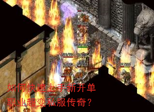 如何快速上手新开单职业超变私服传奇? 如何快速上手新开单职业超变私服传奇?