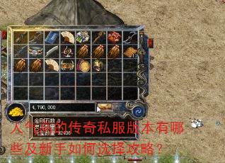 人气高的传奇私服版本有哪些及新手如何选择攻略? 人气高的传奇私服版本有哪些及新手如何选择攻略?