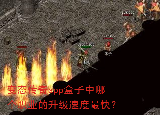 变态传奇app盒子中哪个职业的升级速度最快? 变态传奇app盒子中哪个职业的升级速度最快?