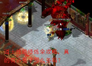 道士技能修炼全攻略,真的有必要学那么多吗? 道士技能修炼全攻略,真的有必要学那么多吗?