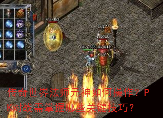 传奇世界法师元神如何操作?PK对战需掌握哪些关键技巧? 传奇世界法师元神如何操作?PK对战需掌握哪些关键技巧?