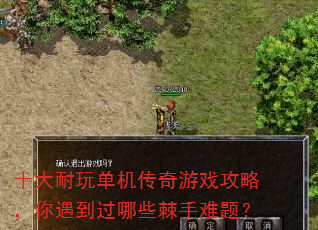 十大耐玩单机传奇游戏攻略,你遇到过哪些棘手难题? 十大耐玩单机传奇游戏攻略,你遇到过哪些棘手难题?